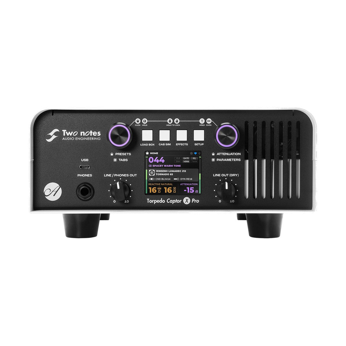Two Notes Torpedo Captor X Pro – front panel