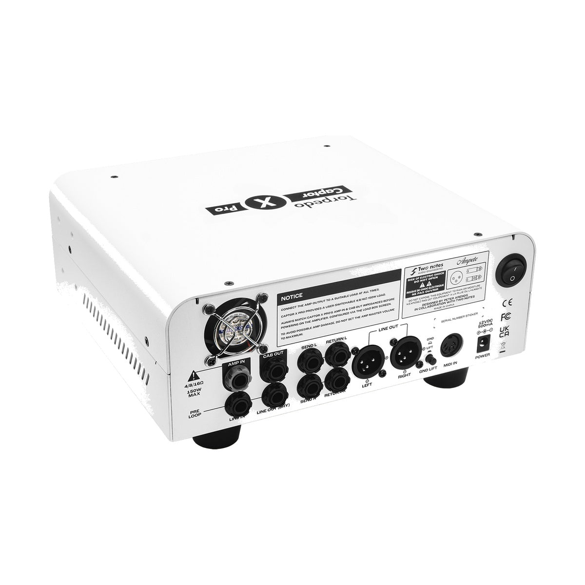 Two Notes Torpedo Captor X Pro – back angle view