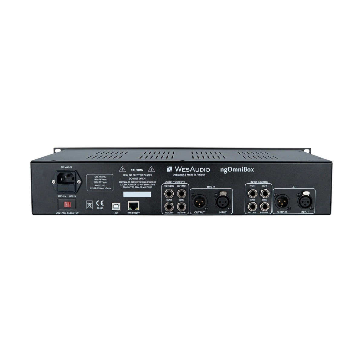Wes Audio ngOmniBox – rear