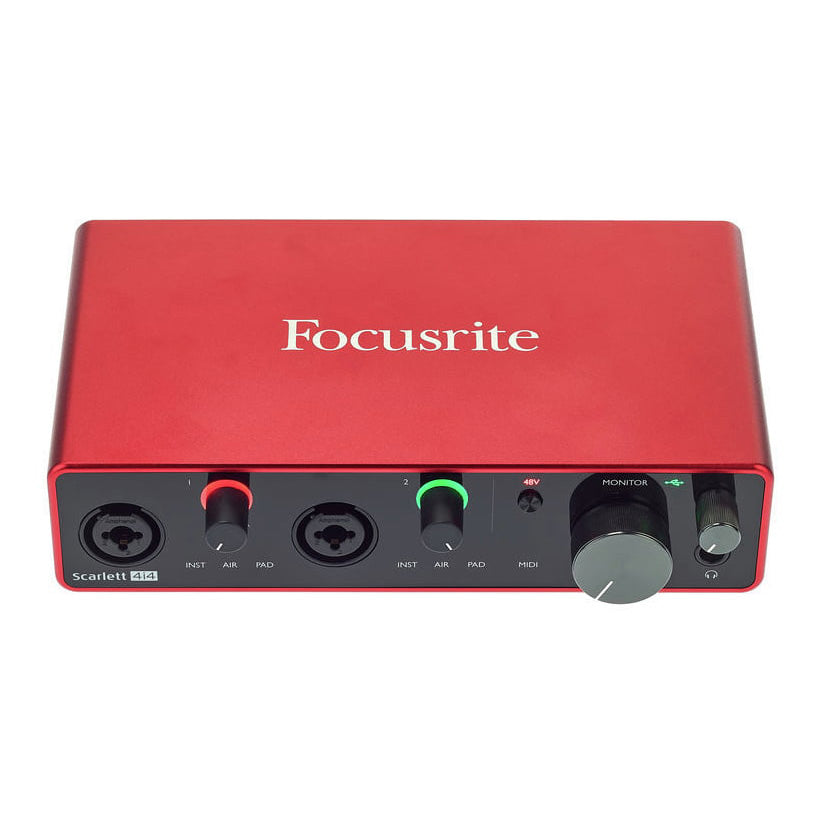 Focusrite Scarlett 4i4 - 4x4 USB Audio Interface (3rd Gen)