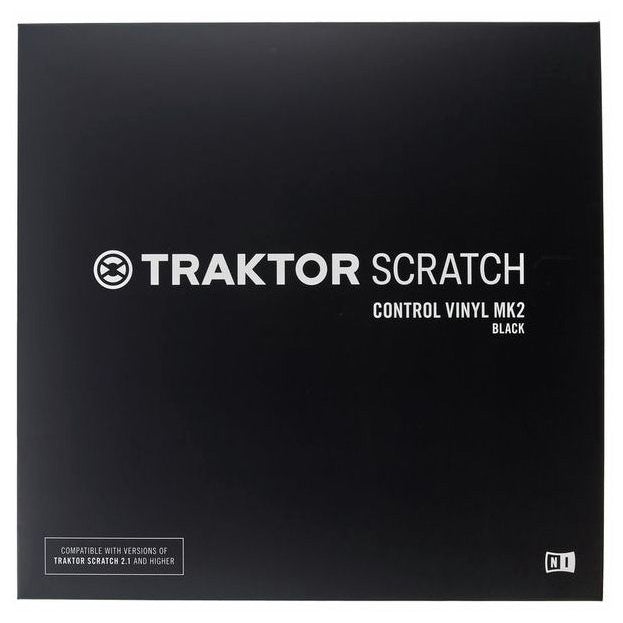 Native Instruments TRAKTOR SCRATCH CONTROL VINYL BLACK MK2