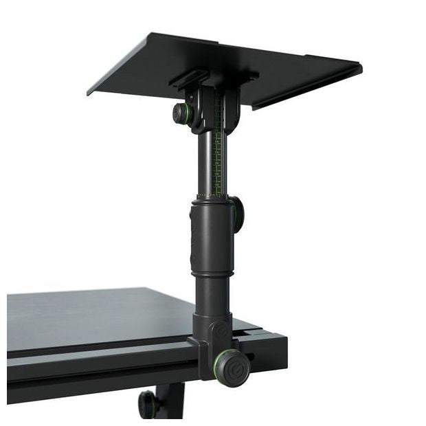 Gravity FDJT 01 - DJ Desk with Adjustable Loudspeaker and Laptop Trays