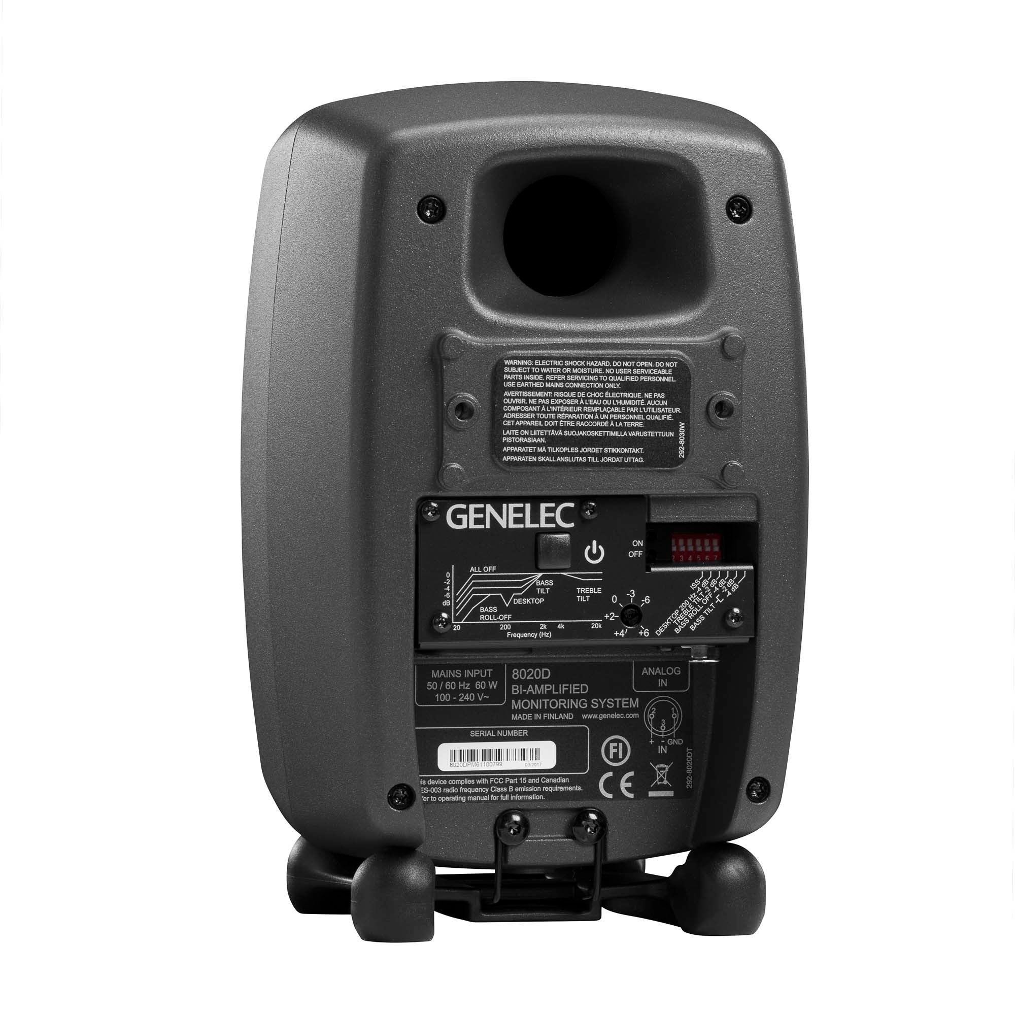 GENELEC 8020DPM Moniteur 8020D gris foncé