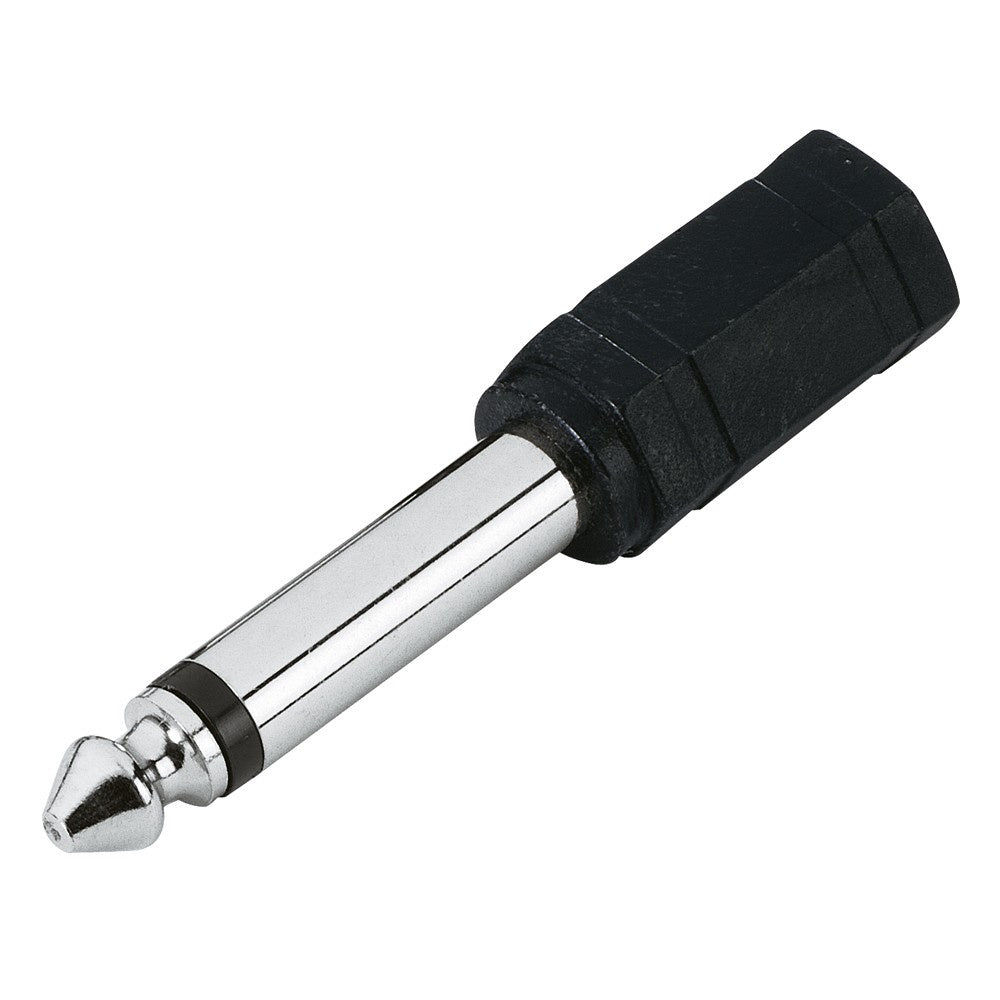 Adam Hall Connectors 7542 – Adapter 3,5 mm Mono-Klinkenbuchse auf 6,3 mm Mono-Klinkenstecker