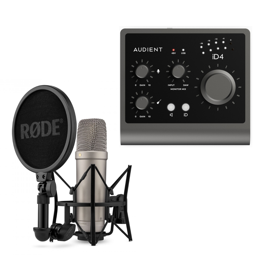 AUDIENT iD4 MKII + RODE NT1 5. Generation
