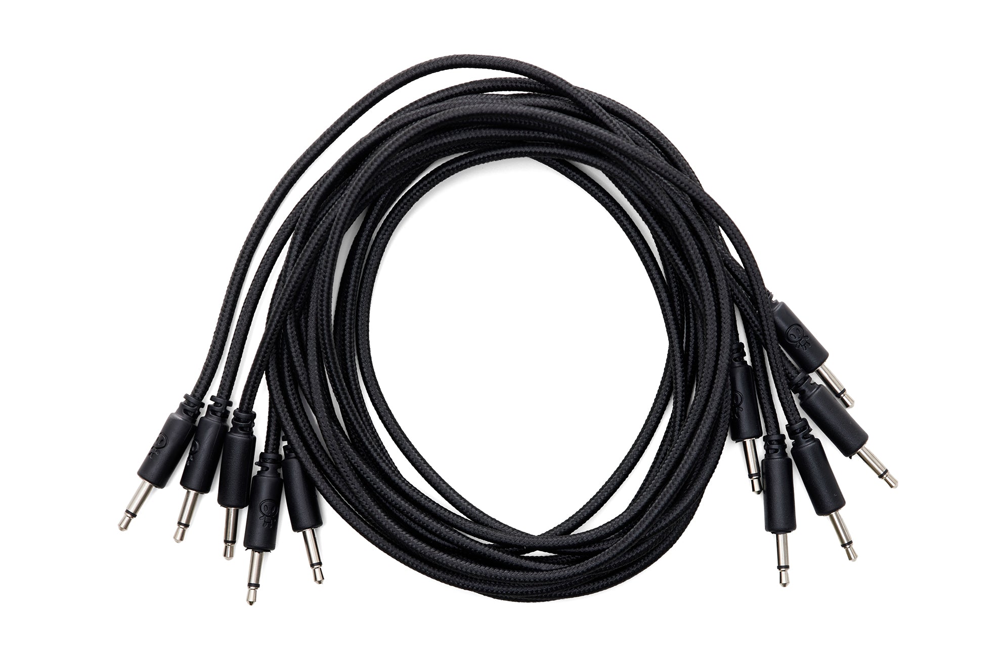 Erica Synths 5 pcs 90 cm braided cables, black