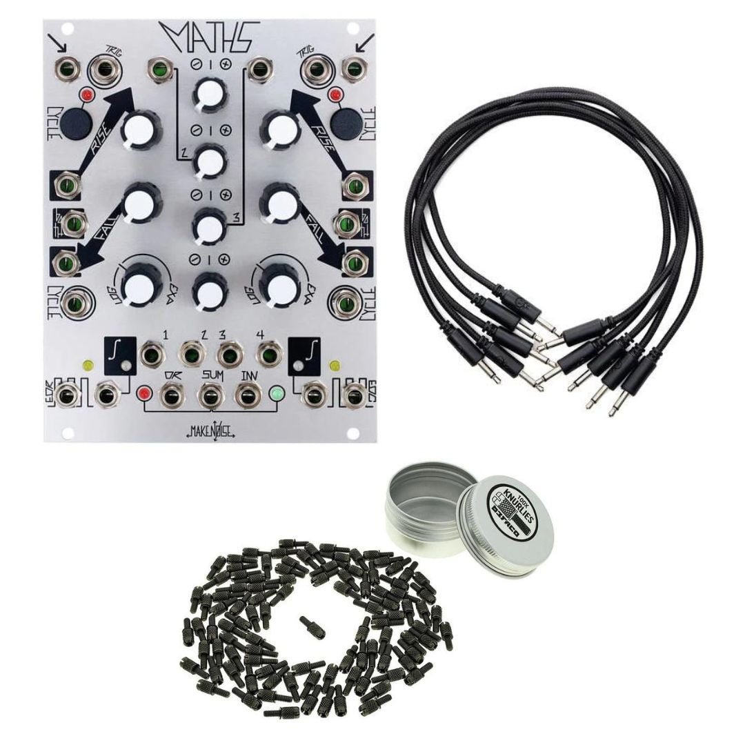 Make Noise Maths + Erica Synth-Kabel mit Befaco-Rändelungen